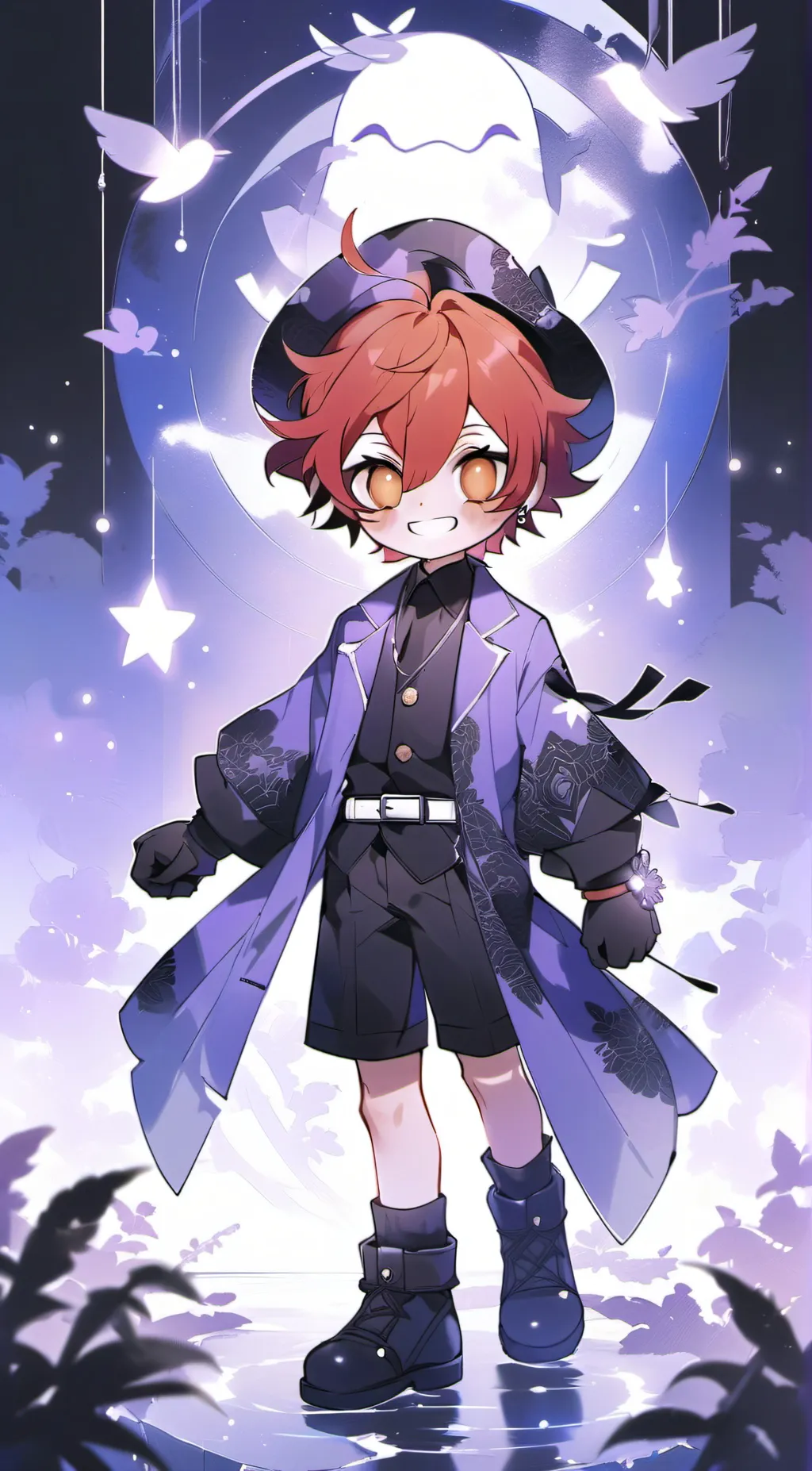 ai character: Alastor  background