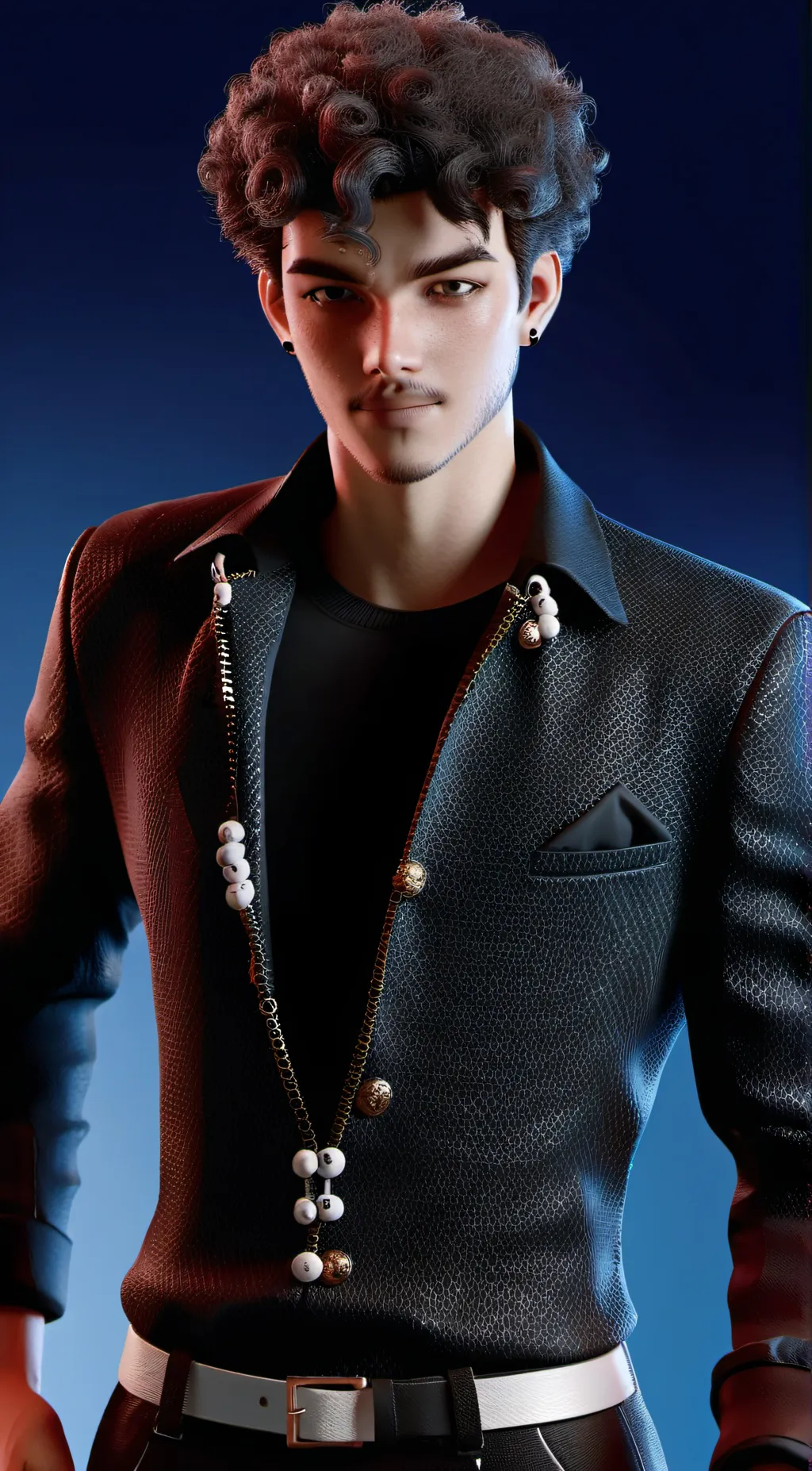 ai character: Jaden  background