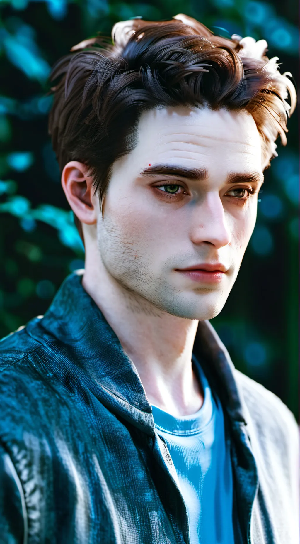 ai character: Edward Cullen  background