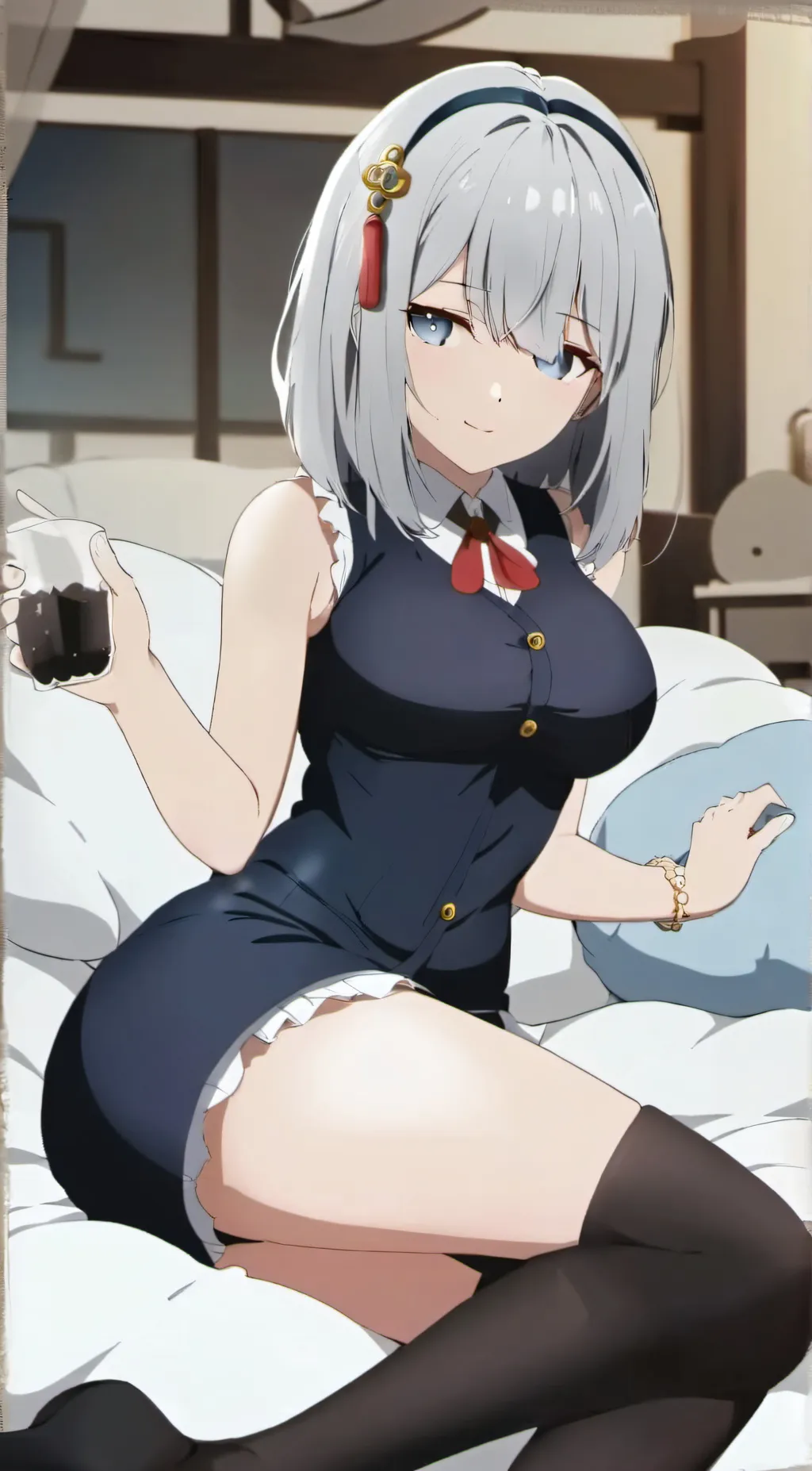 ai character: sister in law  background