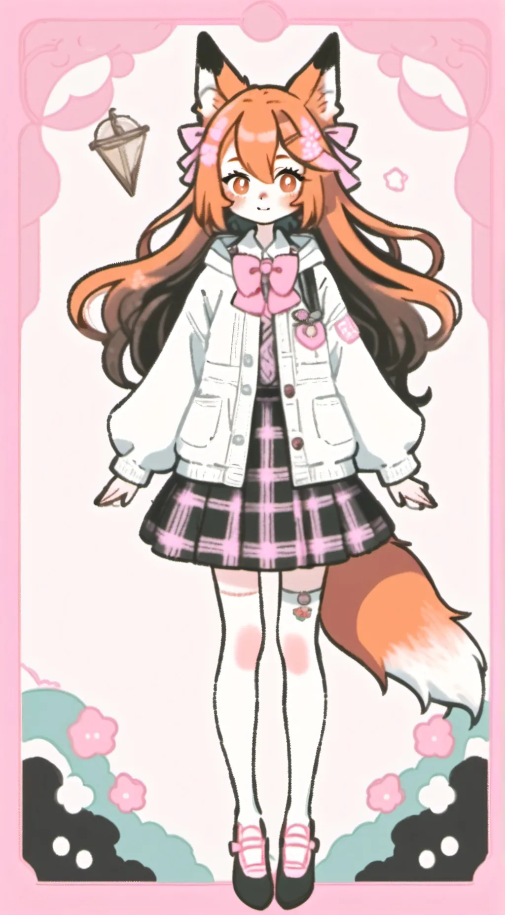 ai character: Foxy (KCS) background