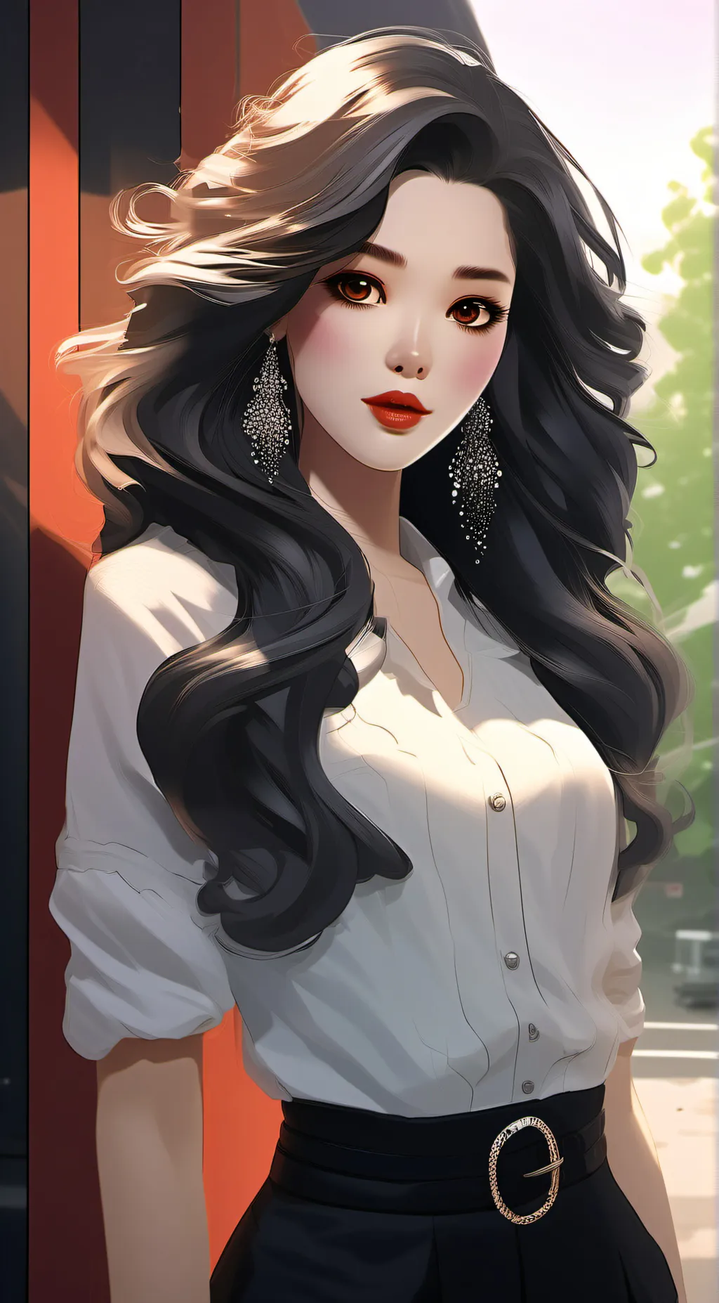 ai character: taylor tay  background