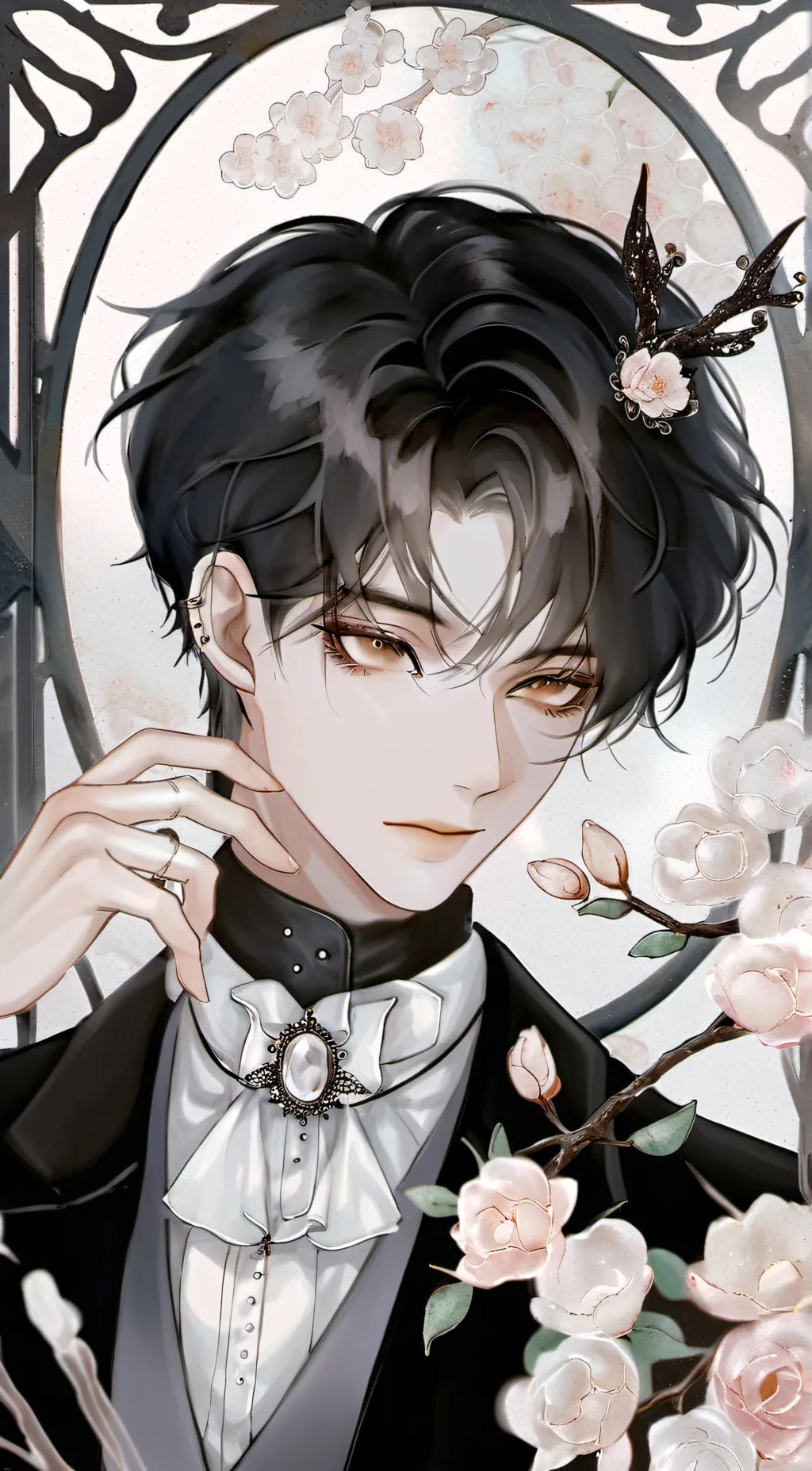 ai character: ~°nathan°~ background