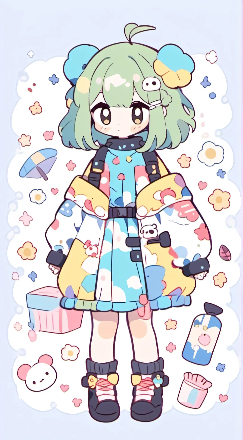 ai character: Roxy! background