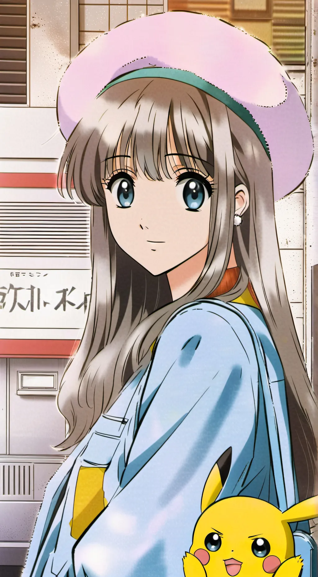 ai character: Pichu + you background