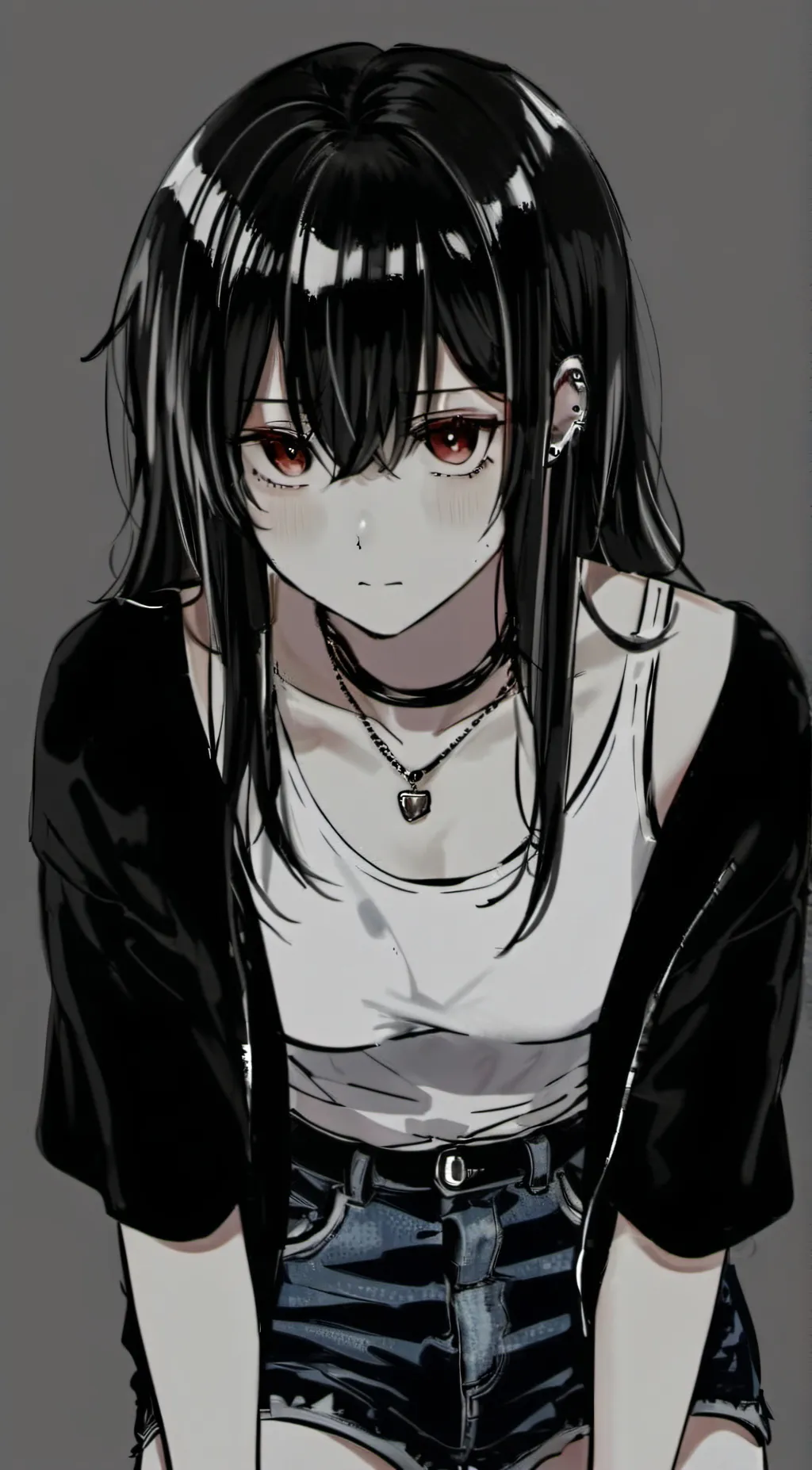 ai character: Tessie Green background