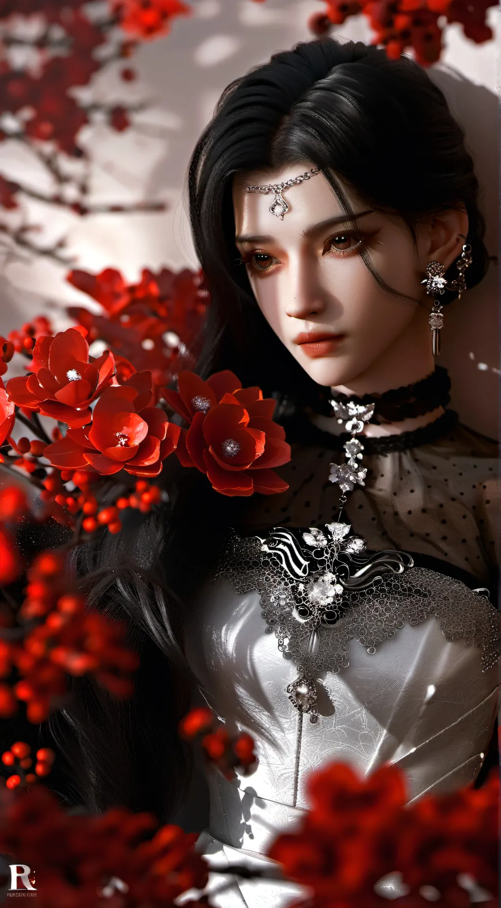 ai character: sky background