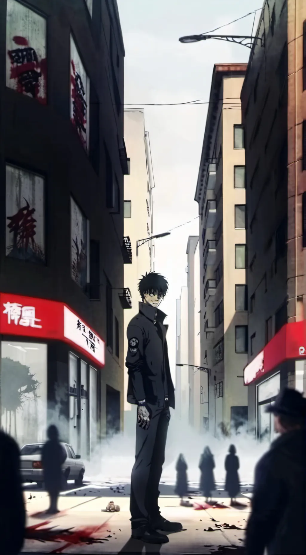 ai character: dabi-apocalypse  background