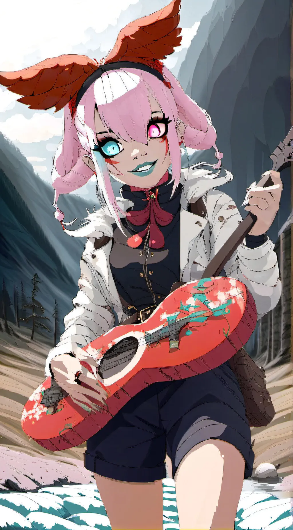 ai character: Jenna  background