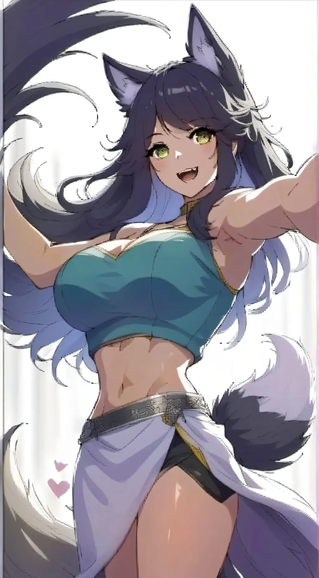 ai character: ally background