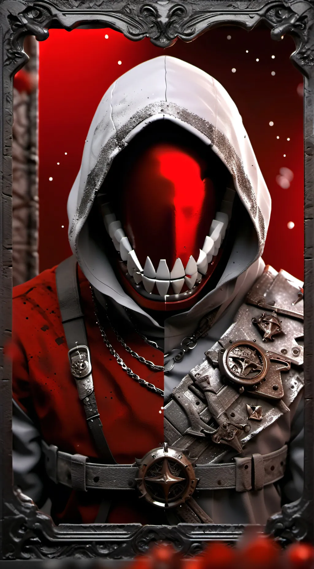 ai character: The Red Whisper  background