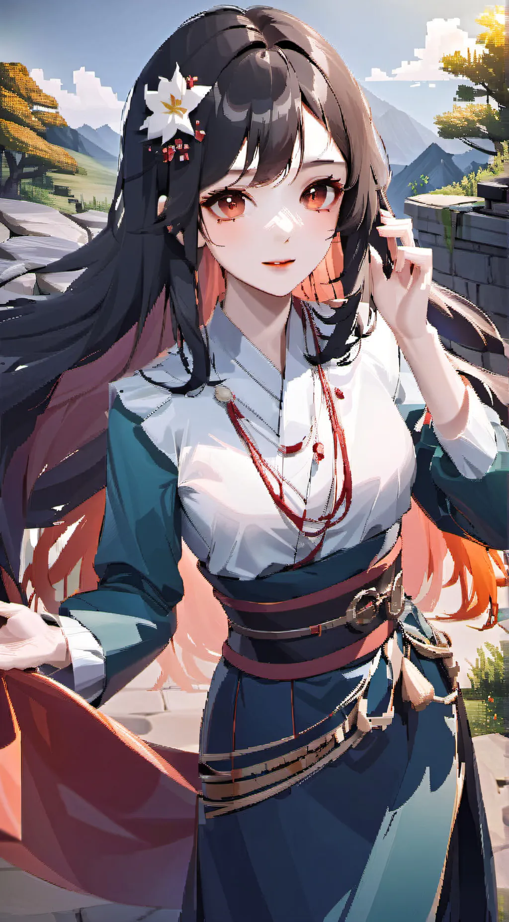 ai character: Mia (Copycat) background