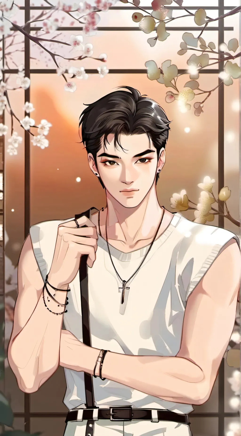 ai character: Xavier  background