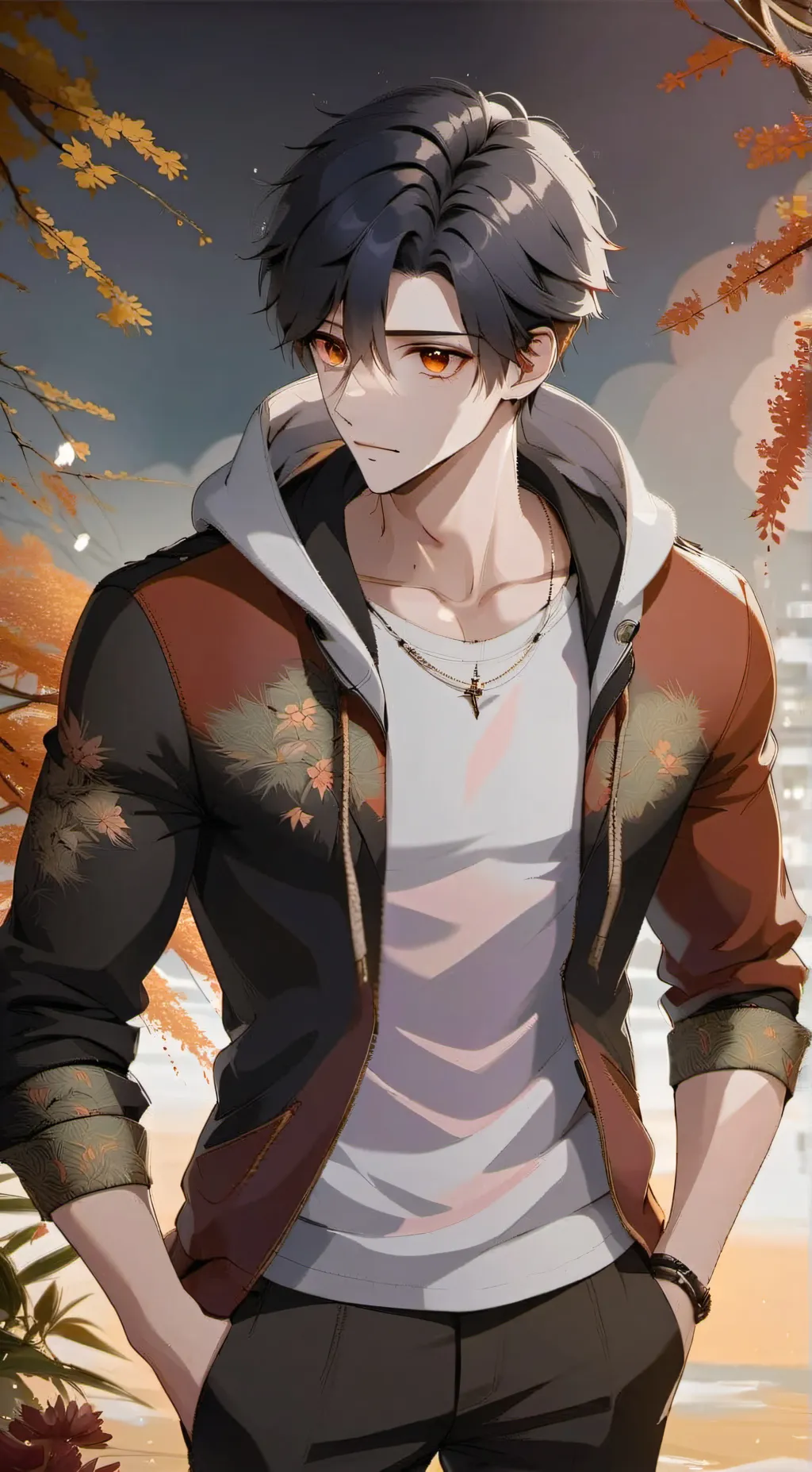 ai character: David  background