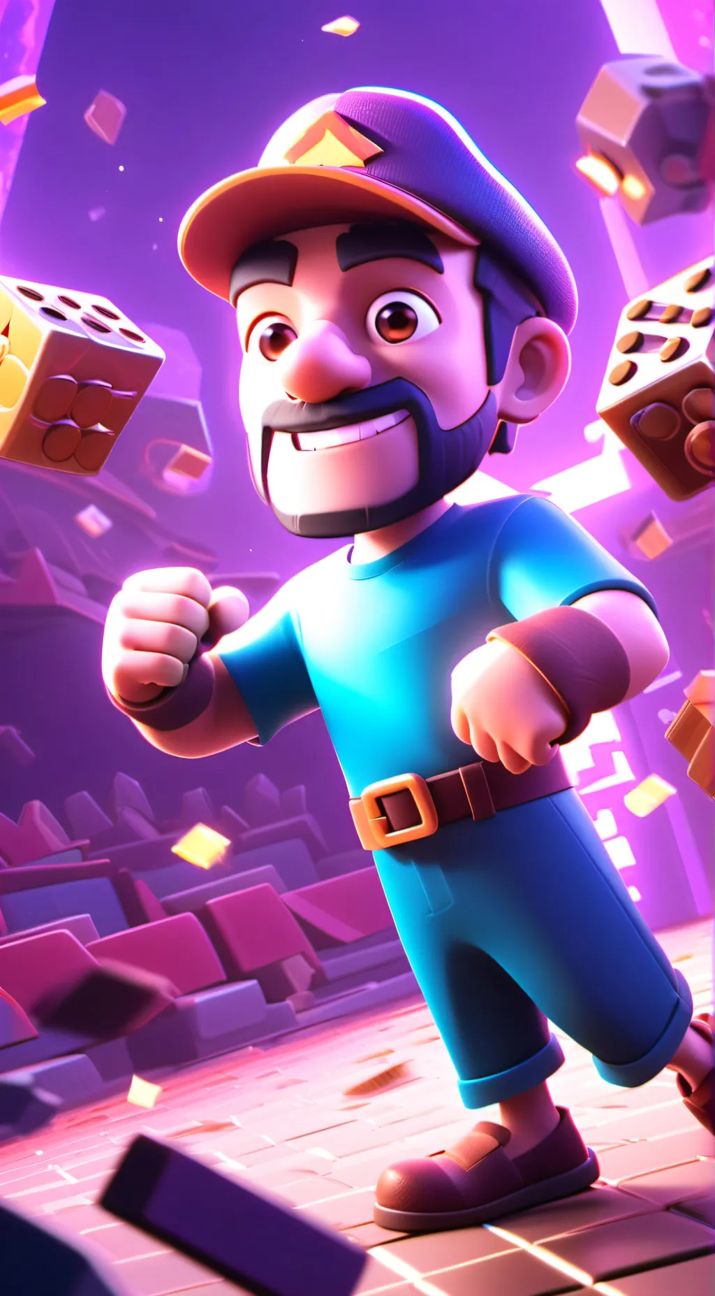 ai character: bob the builder background