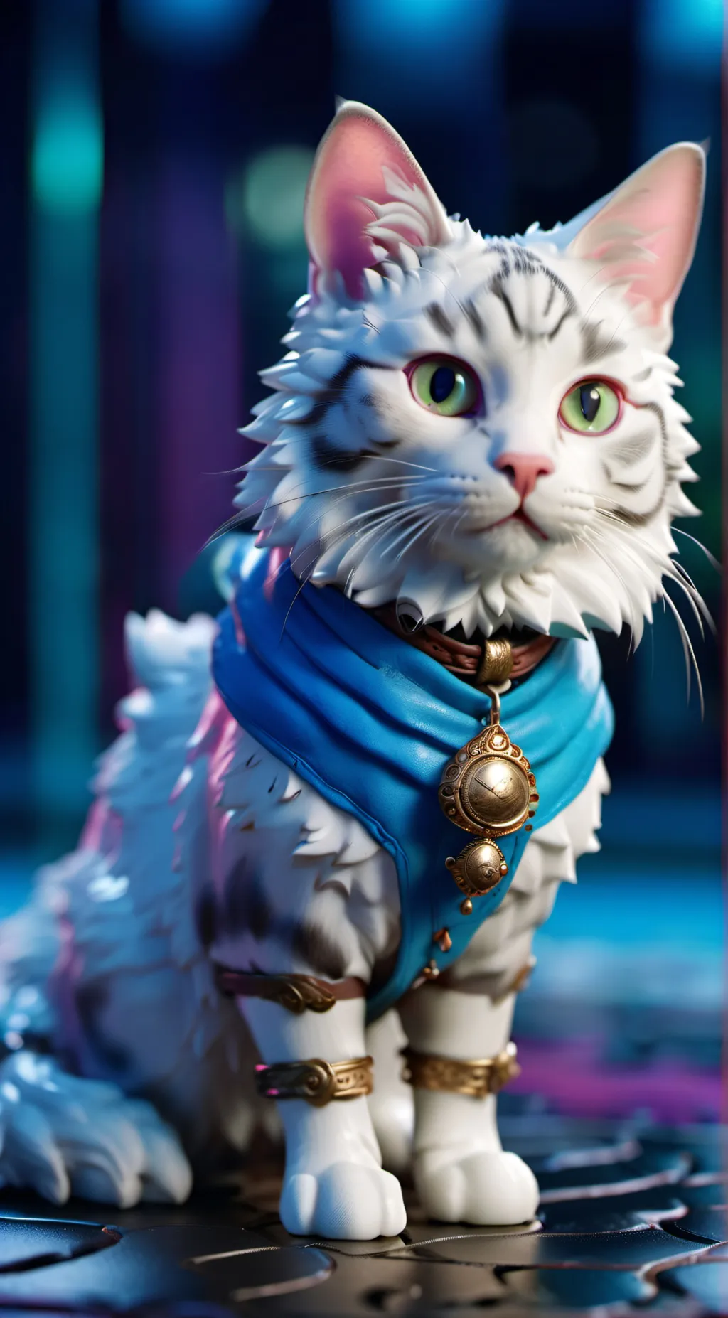 ai character: Stormy background