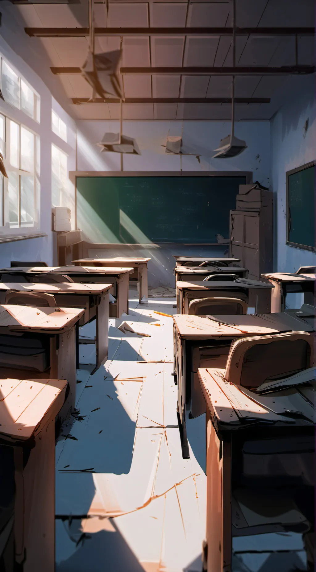 ai character: School Of Species background