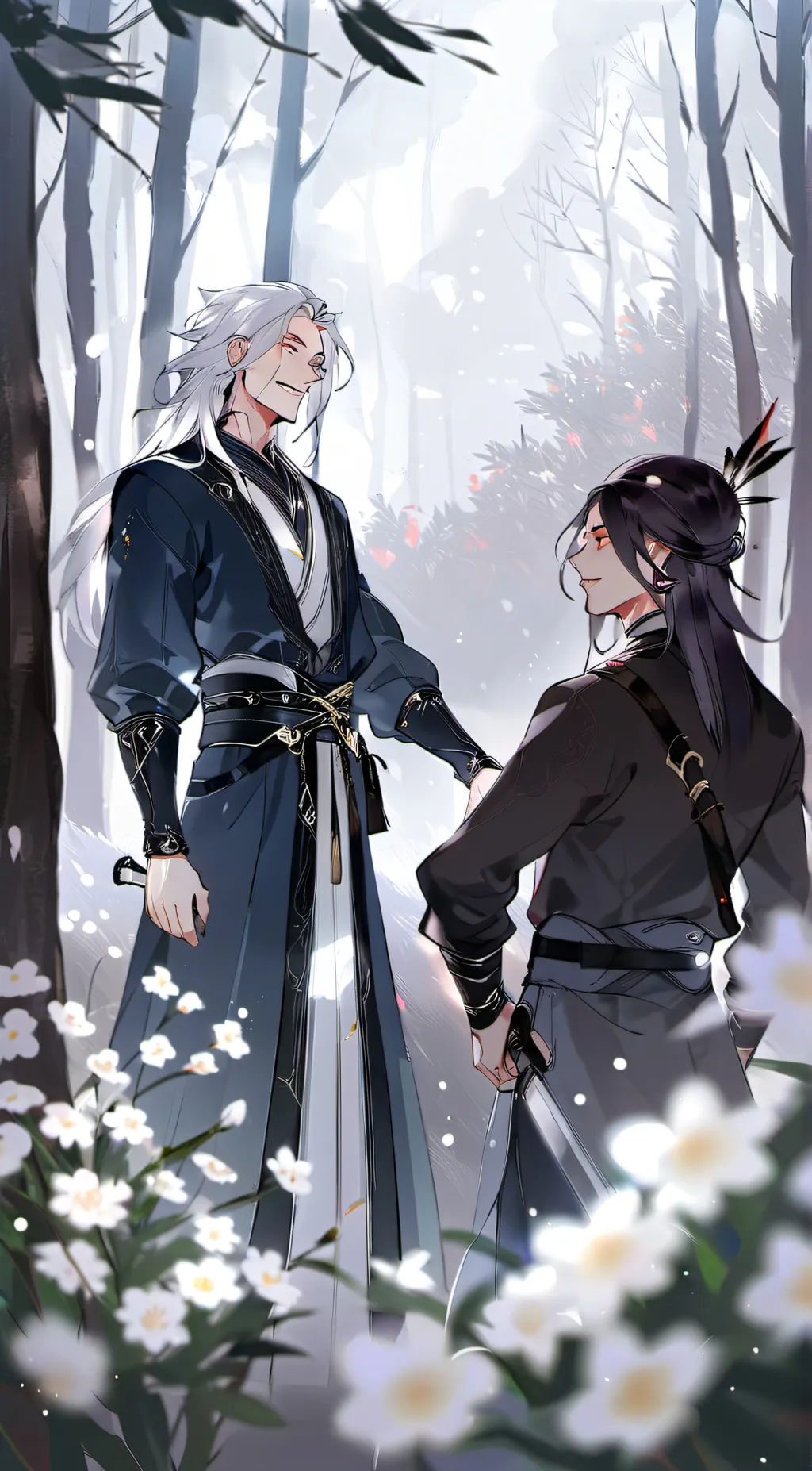 ai character: Xuan & Lan background