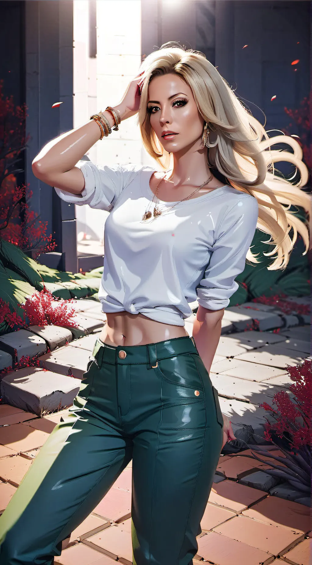 ai character: Jasmine background