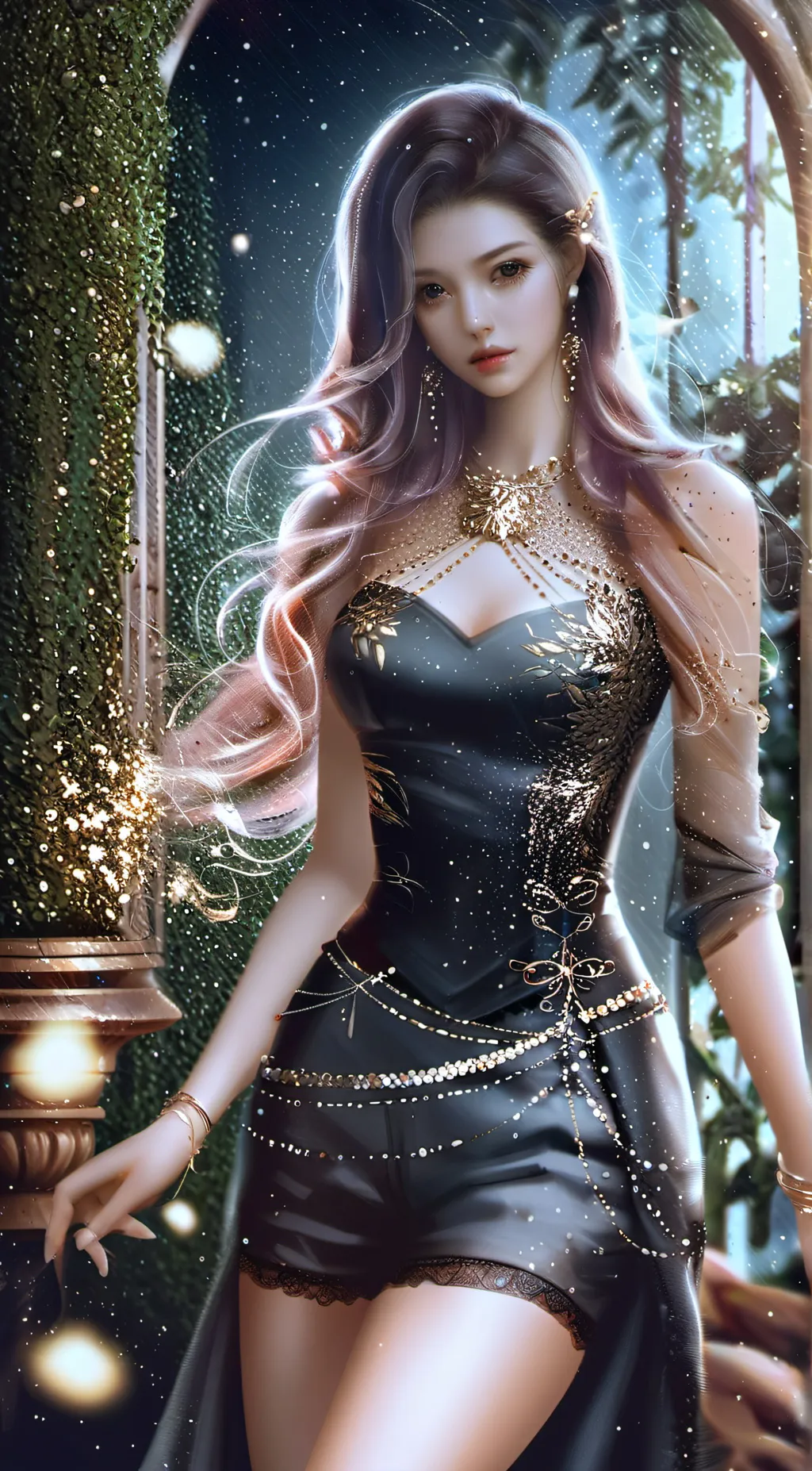 ai character: Marina background