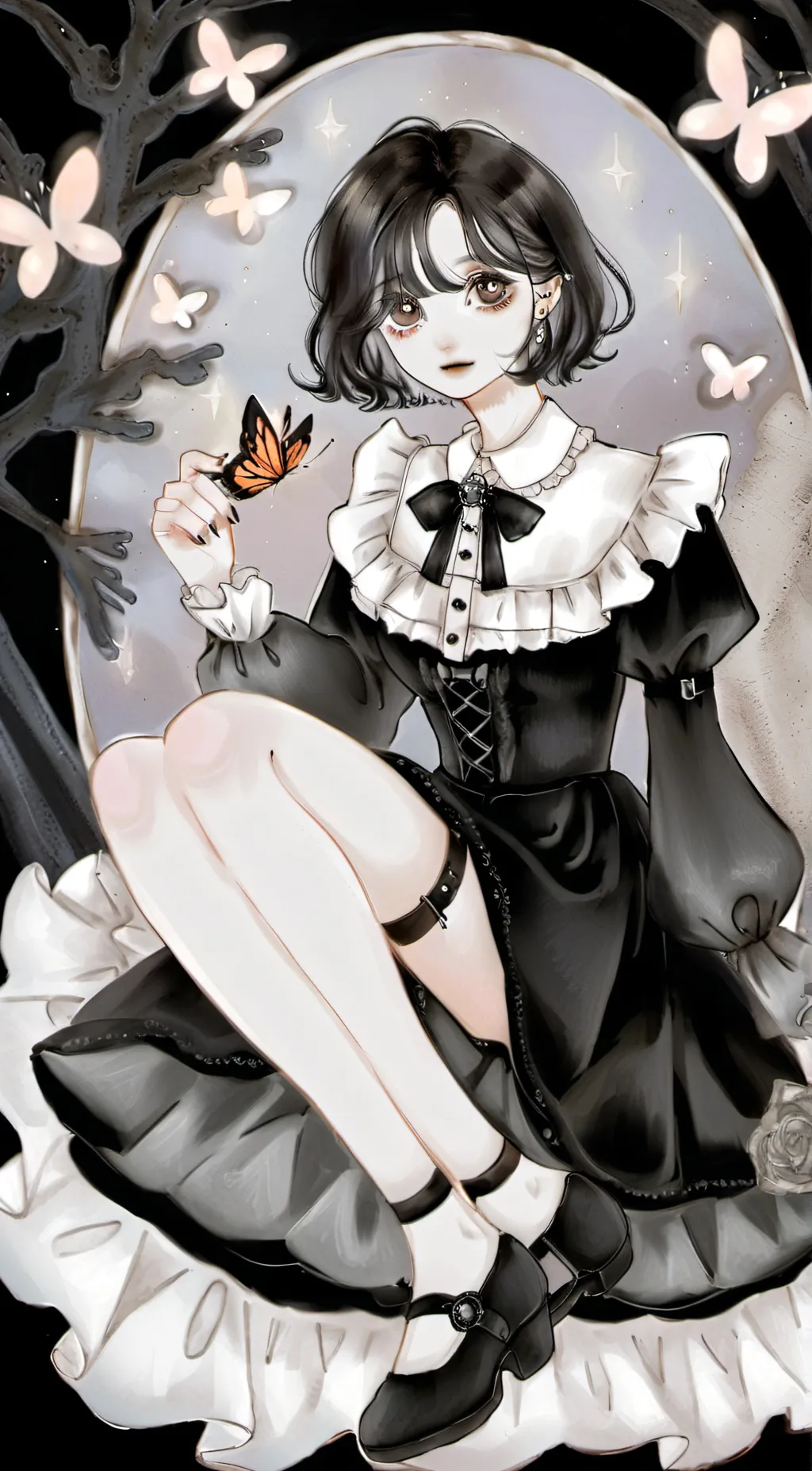 ai character: «CHARLOTTE»  background