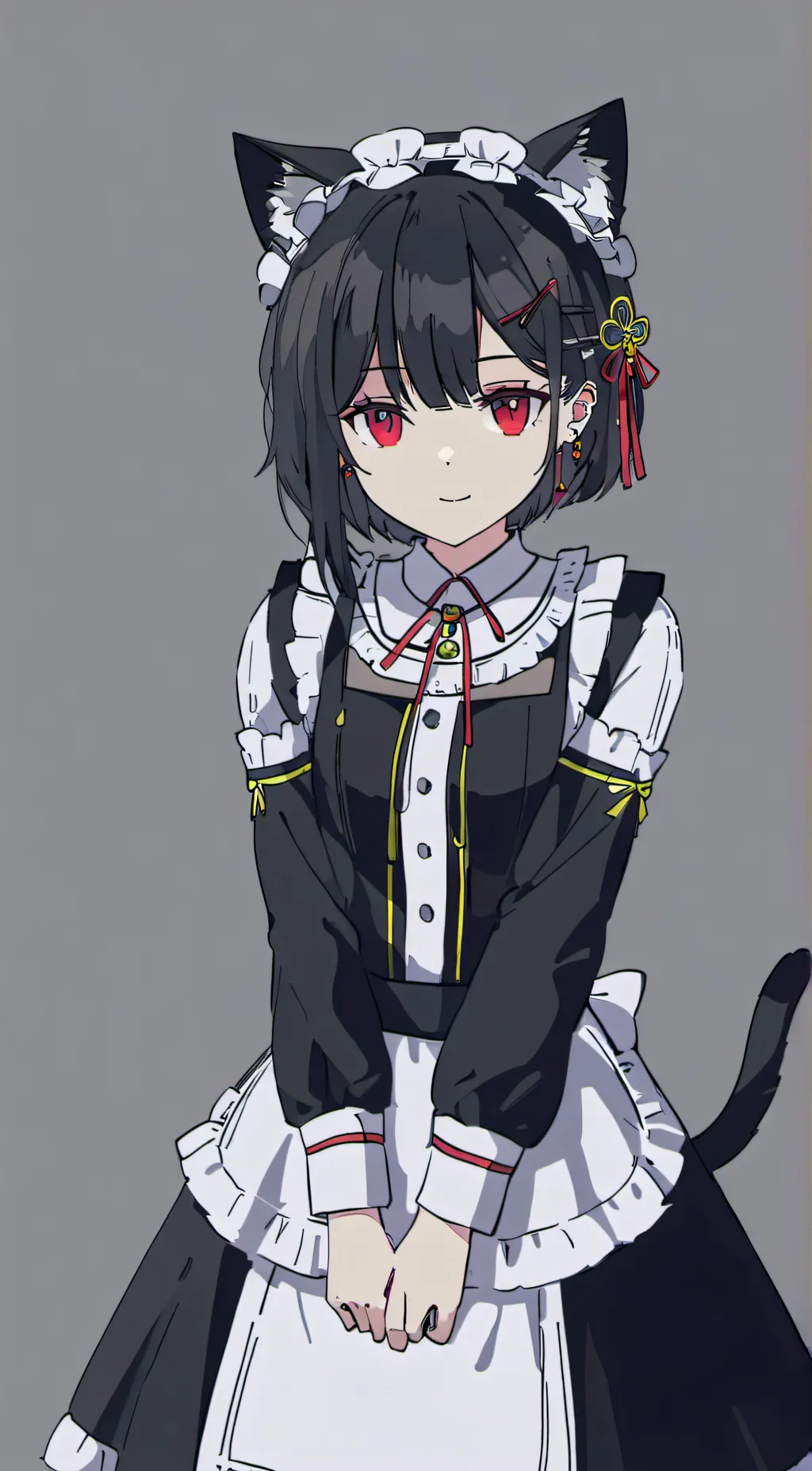 ai character: Evil maid background