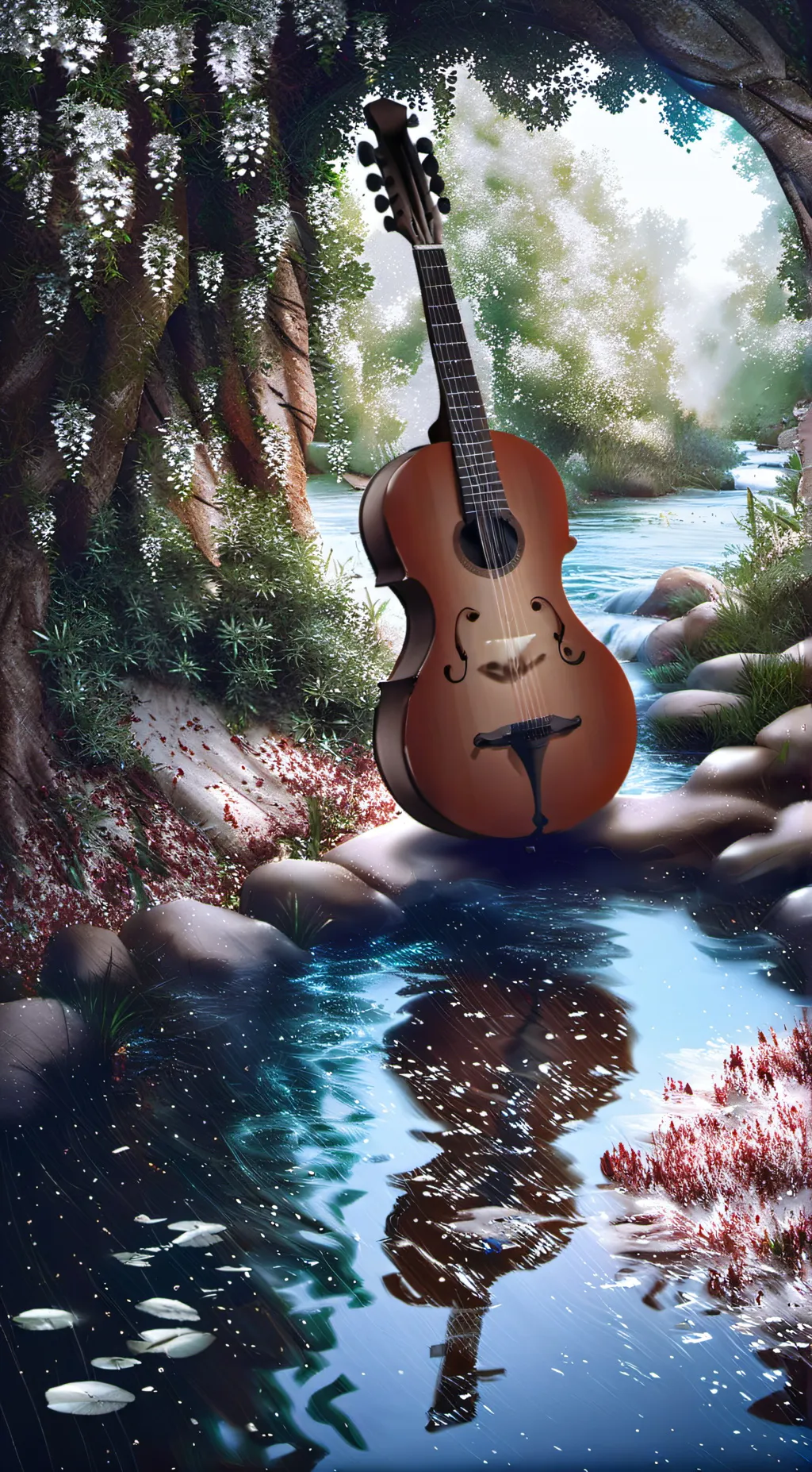 ai character: siren background