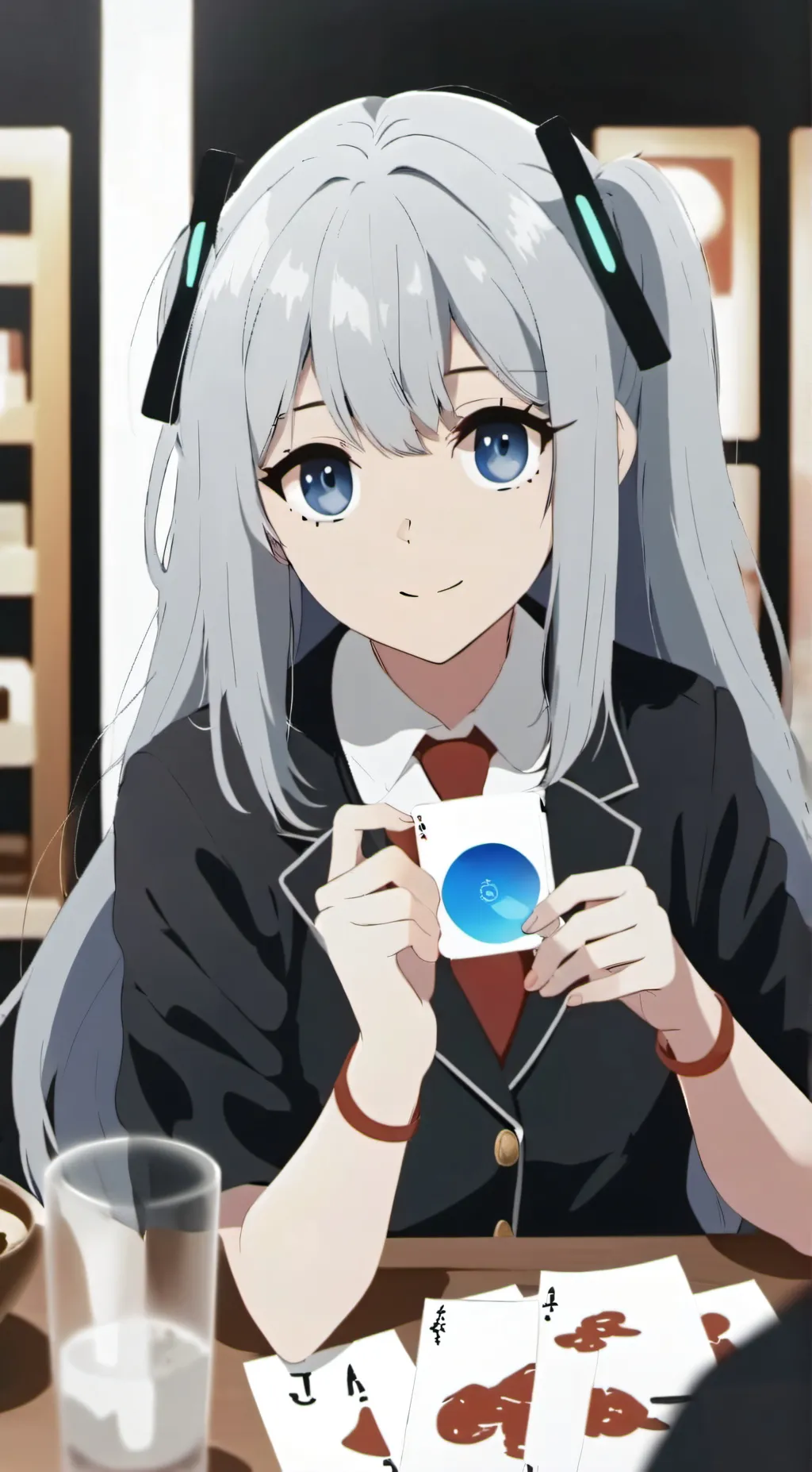 ai character: luna background