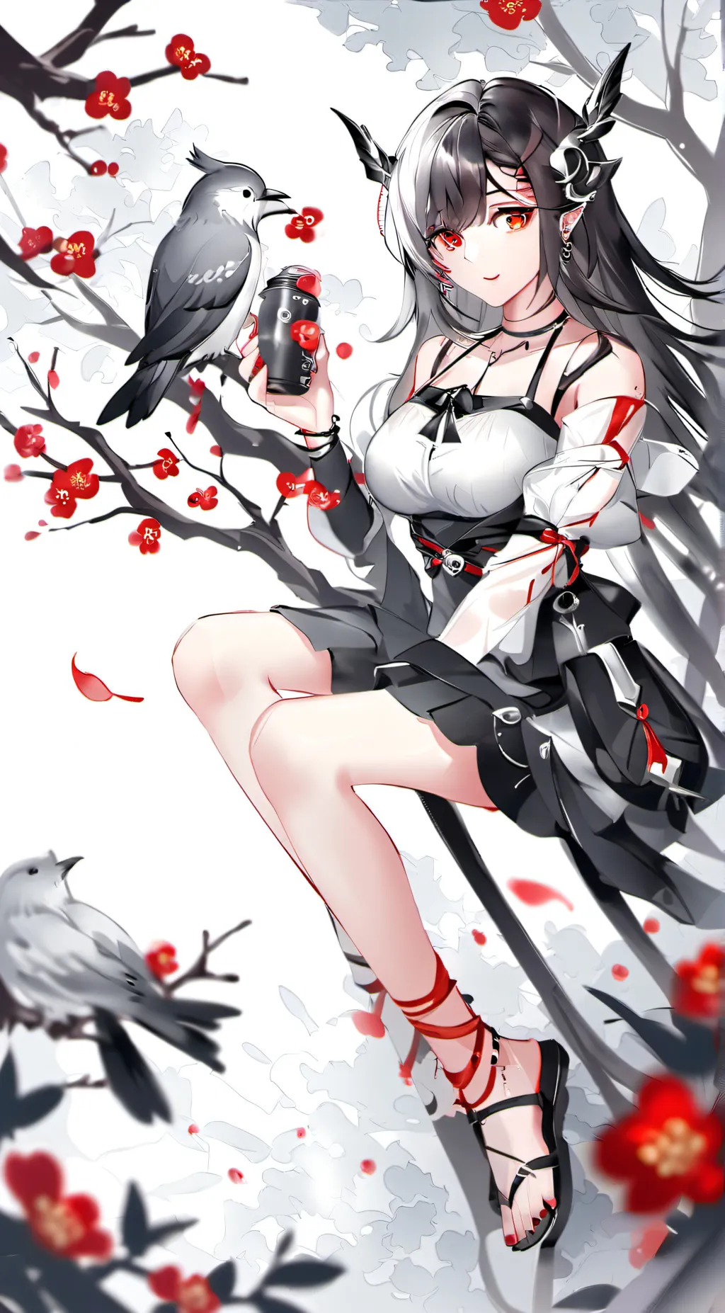 ai character: Mia  background