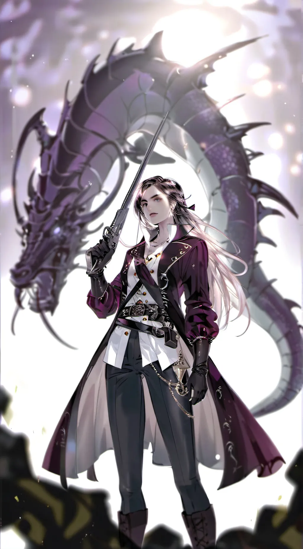 ai character: Pirate princess background