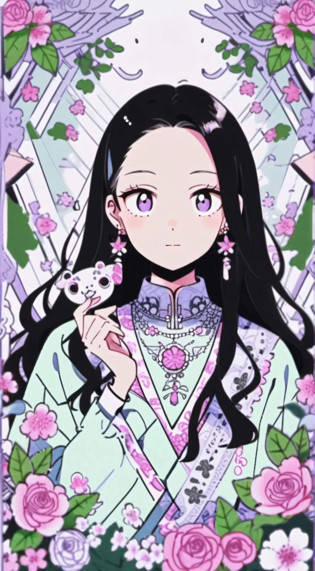 ai character: toka yaoyorozu  background