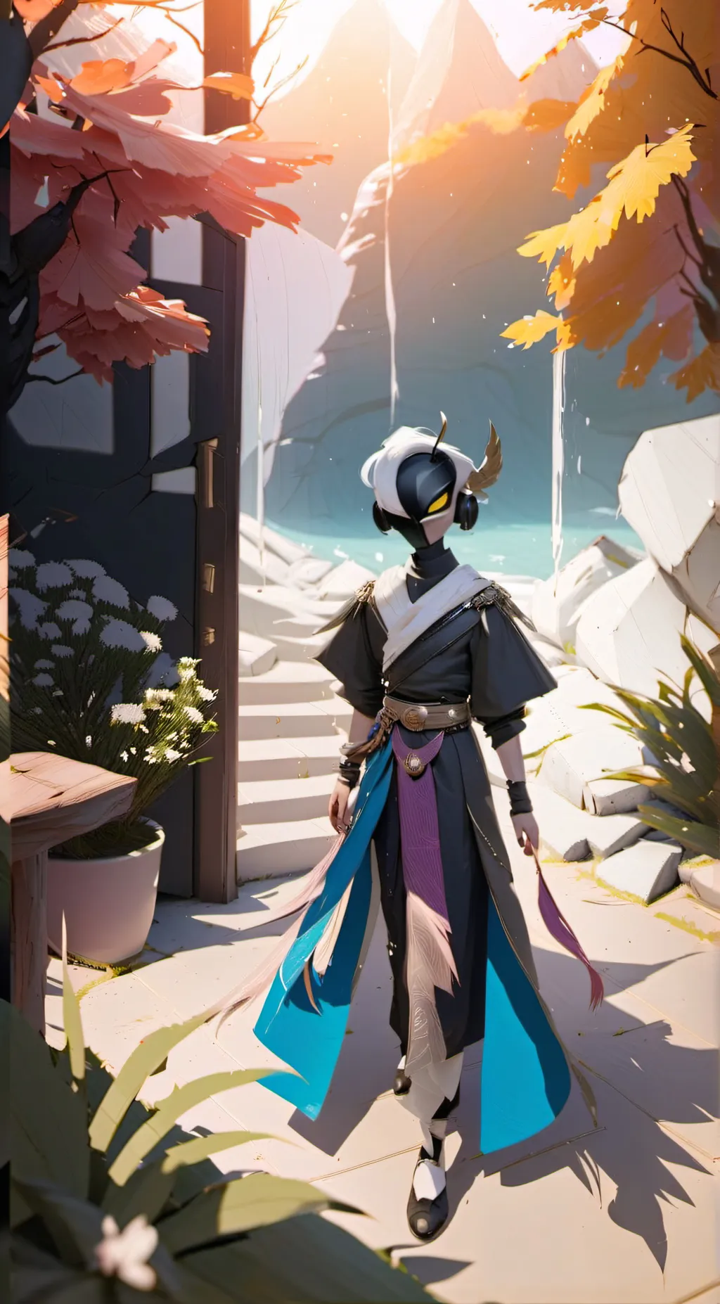 ai character: lute and adam background