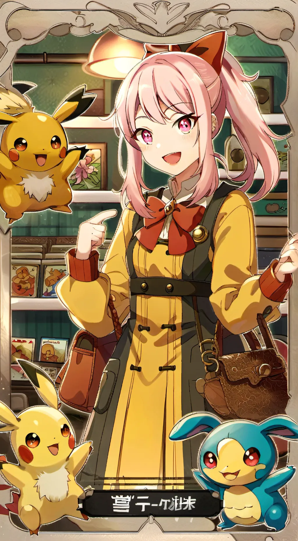 ai character: Mizuki akiyama background