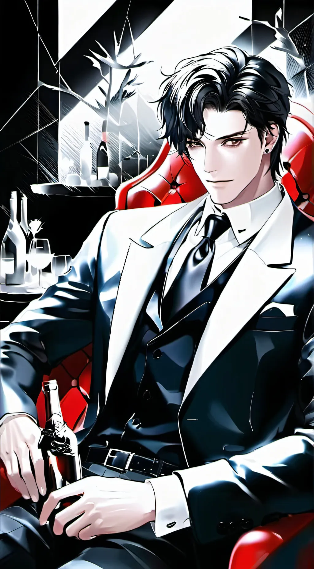 ai character: Michelle  background