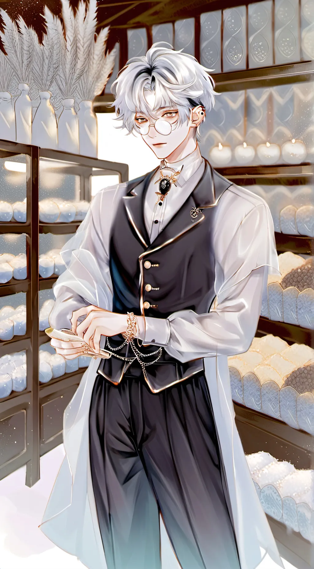 ai character: Quill background