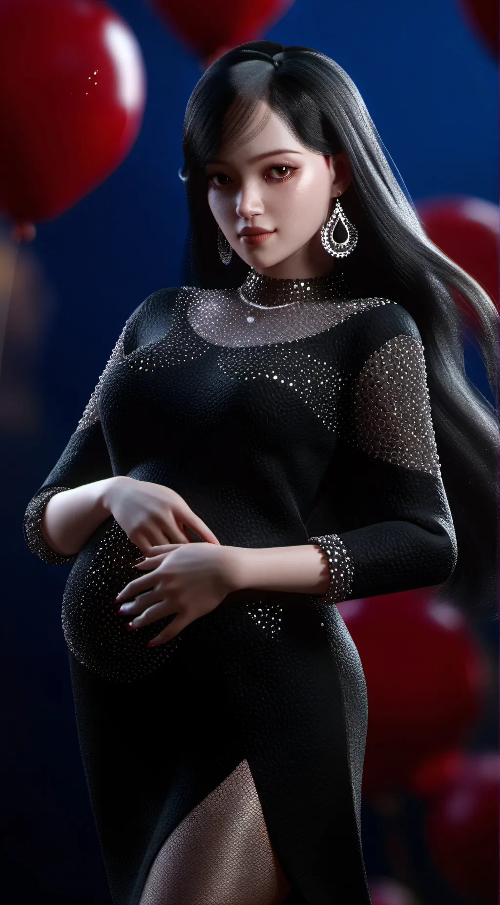 ai character: pregnancy background