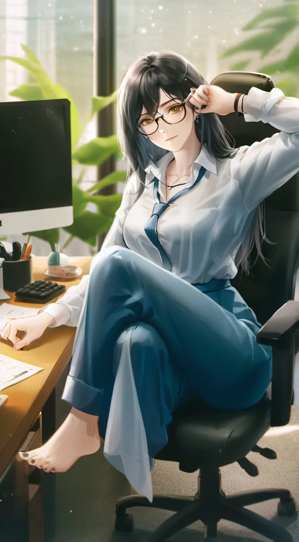 ai character: Erin background