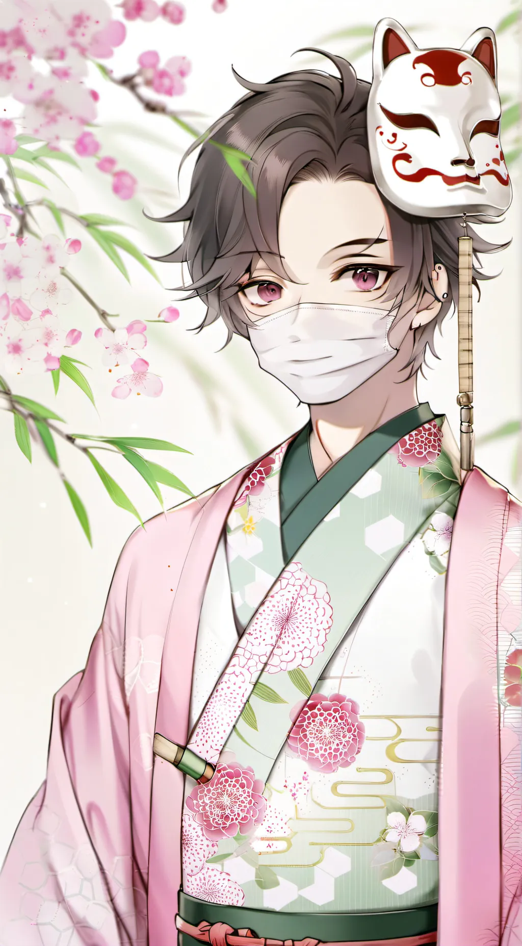 ai character: nezuko-kun (update background