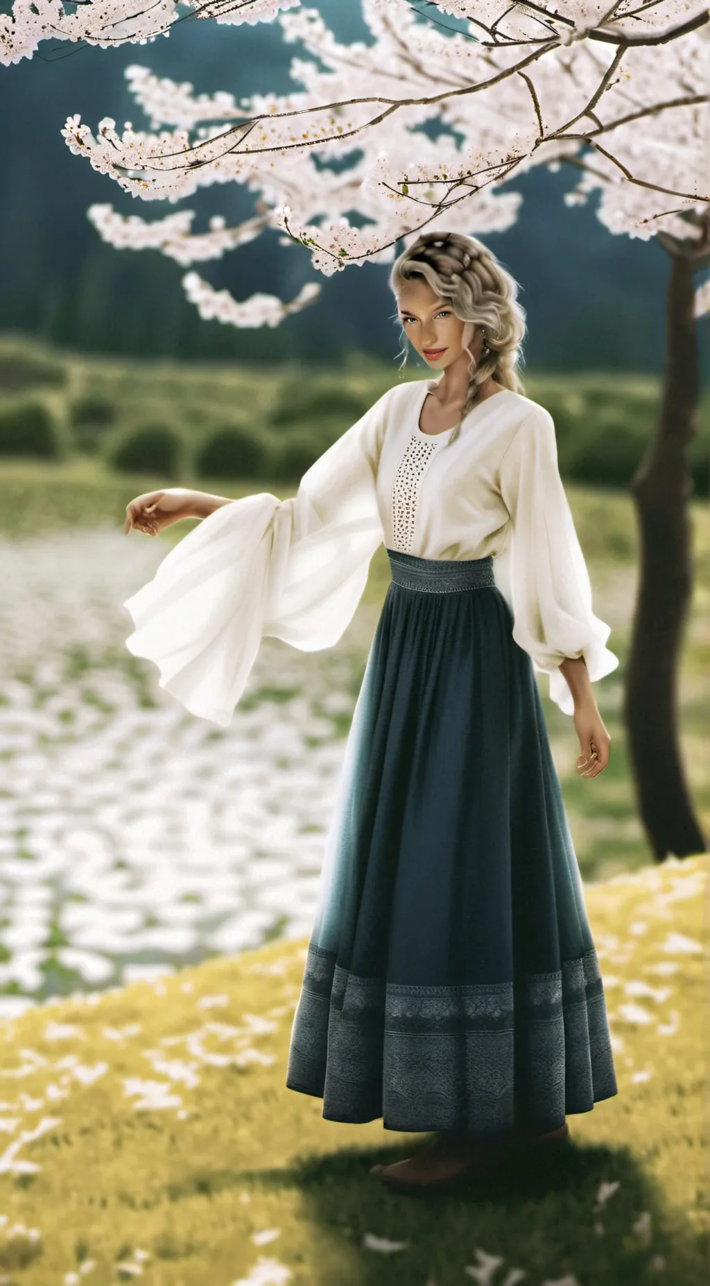 ai character: Elizabeth Peachton background