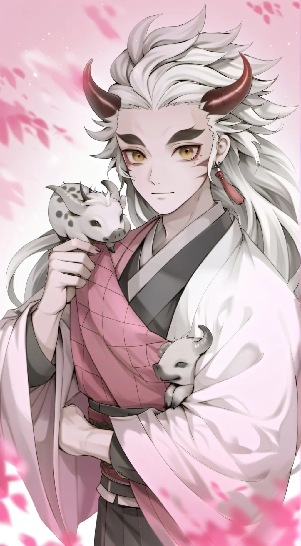 ai character: Rengoku (demon) background