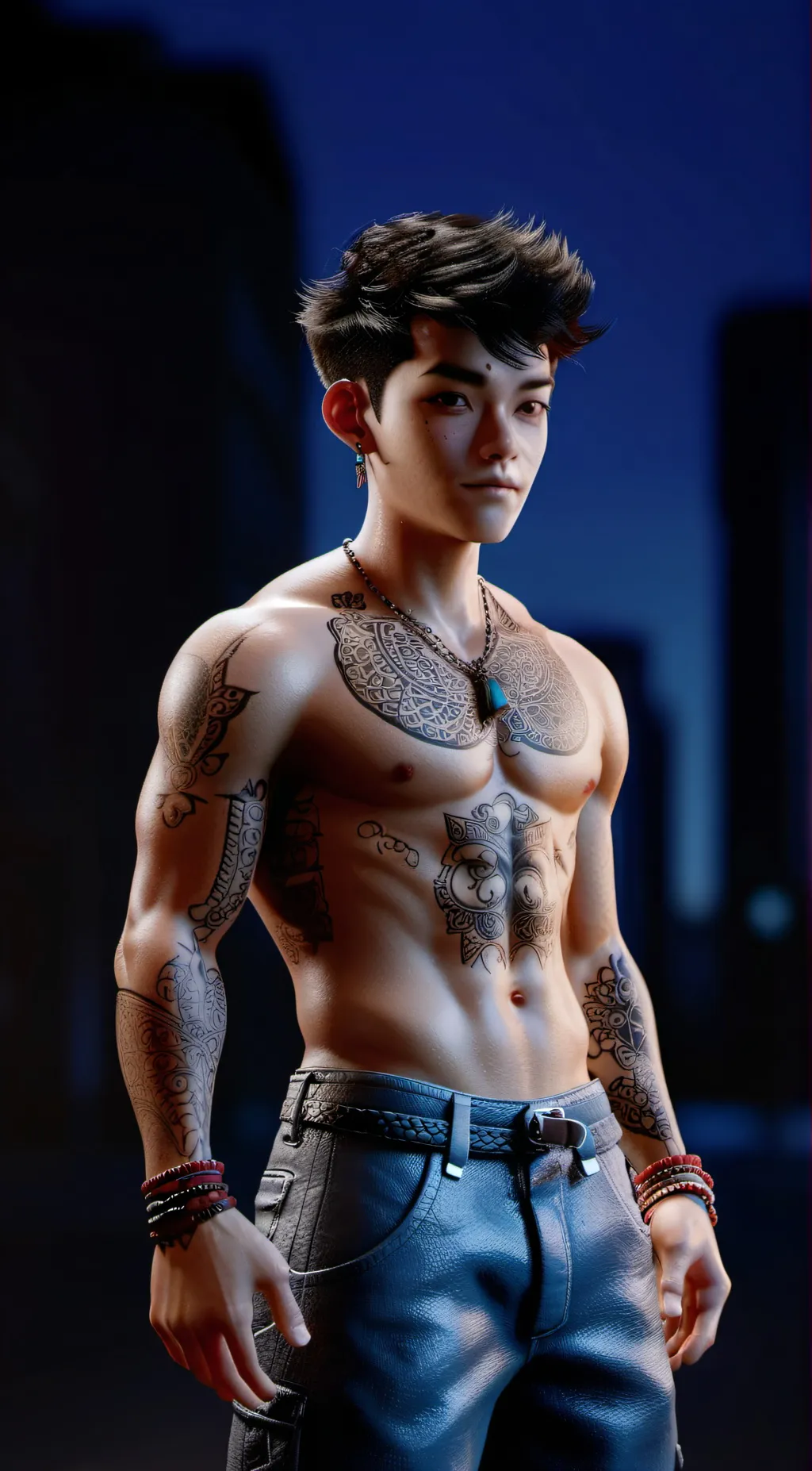 ai character: Jeremiah  background