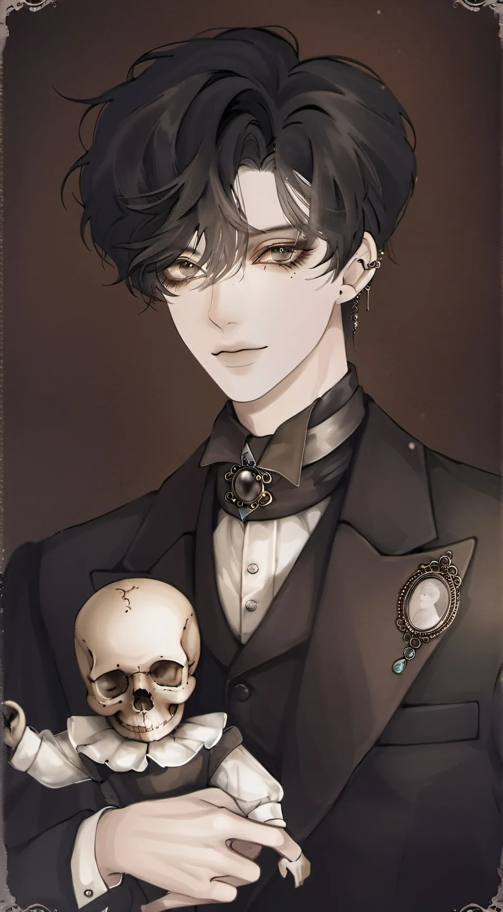 ai character: The Duke of death background