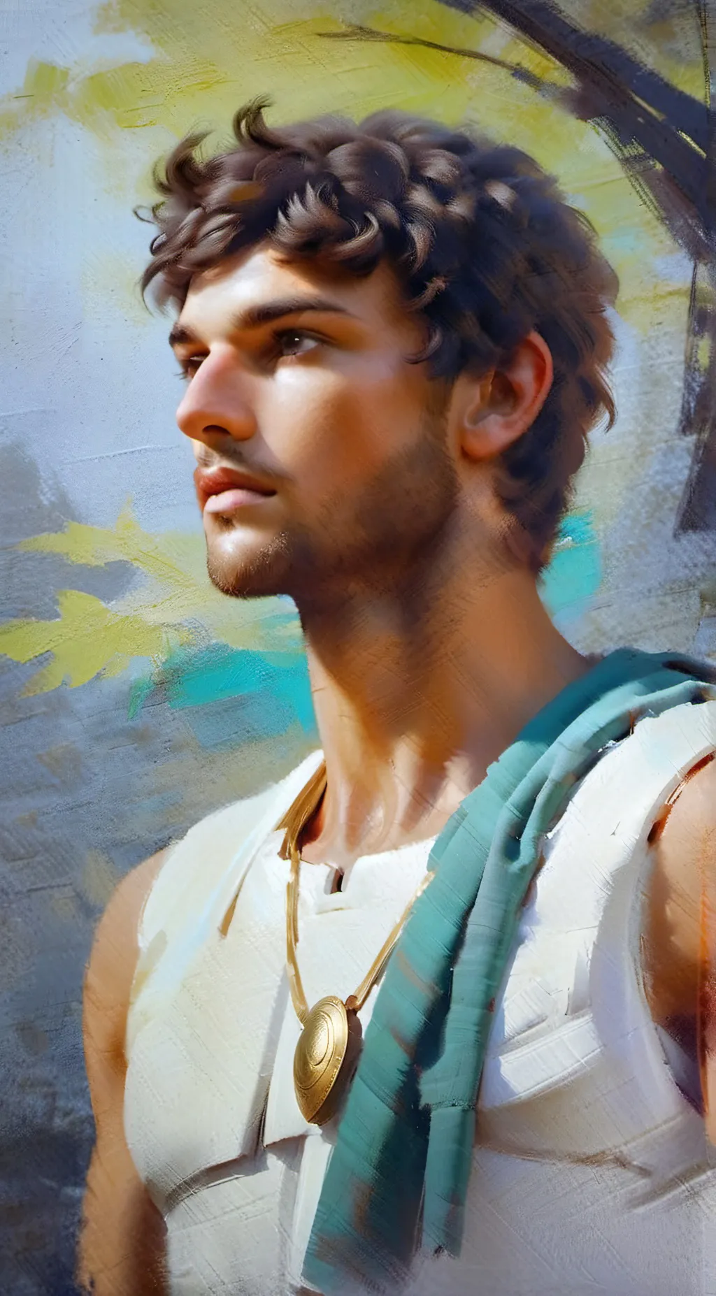 ai character: Telemachus background