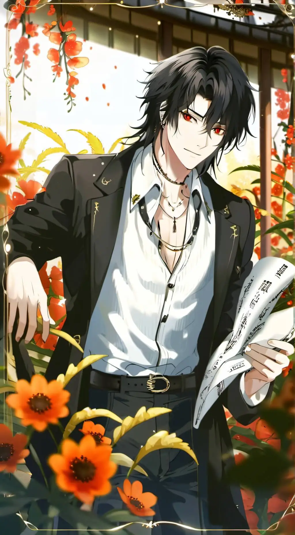 ai character: '-Xavier-' background