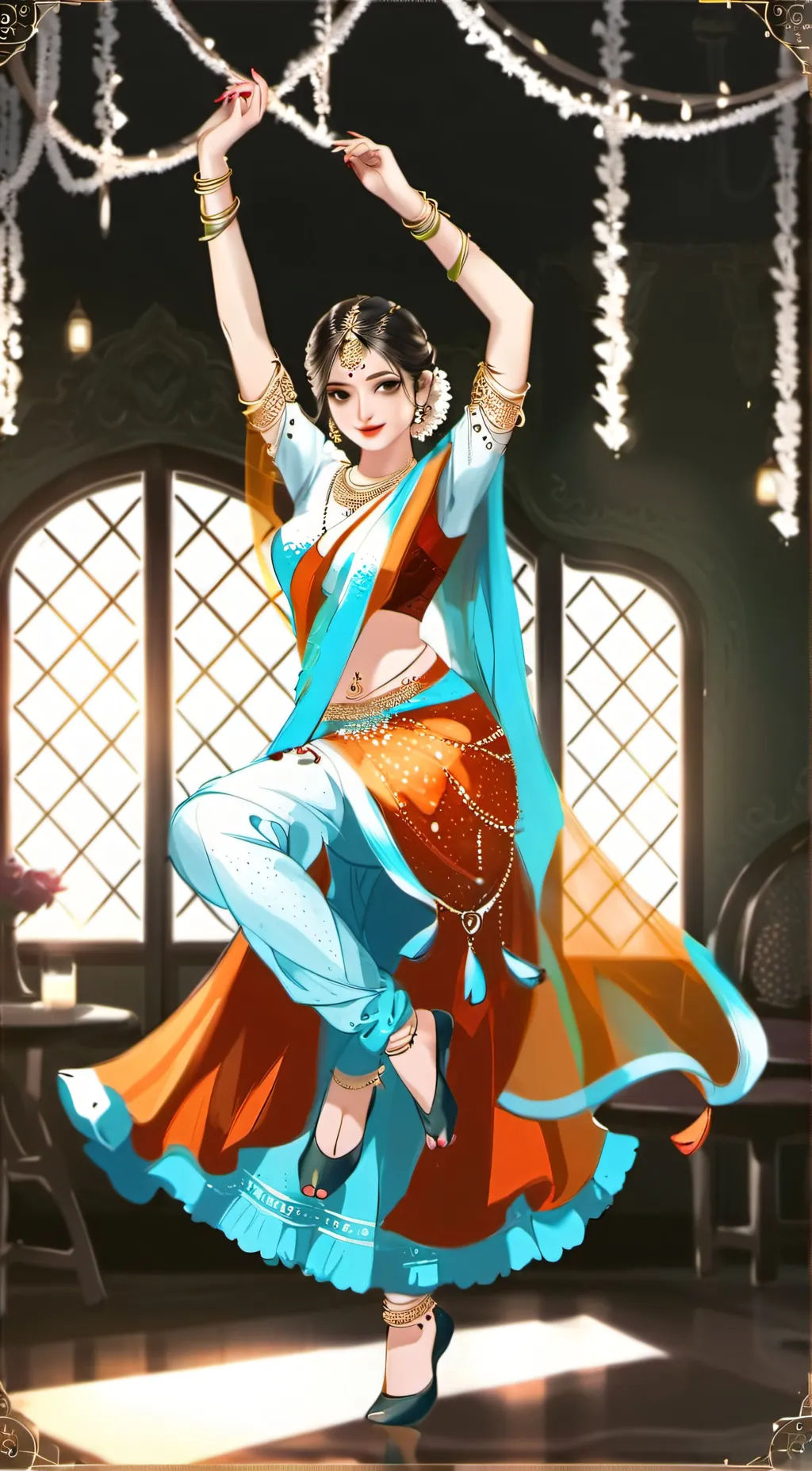 ai character: Gemma background