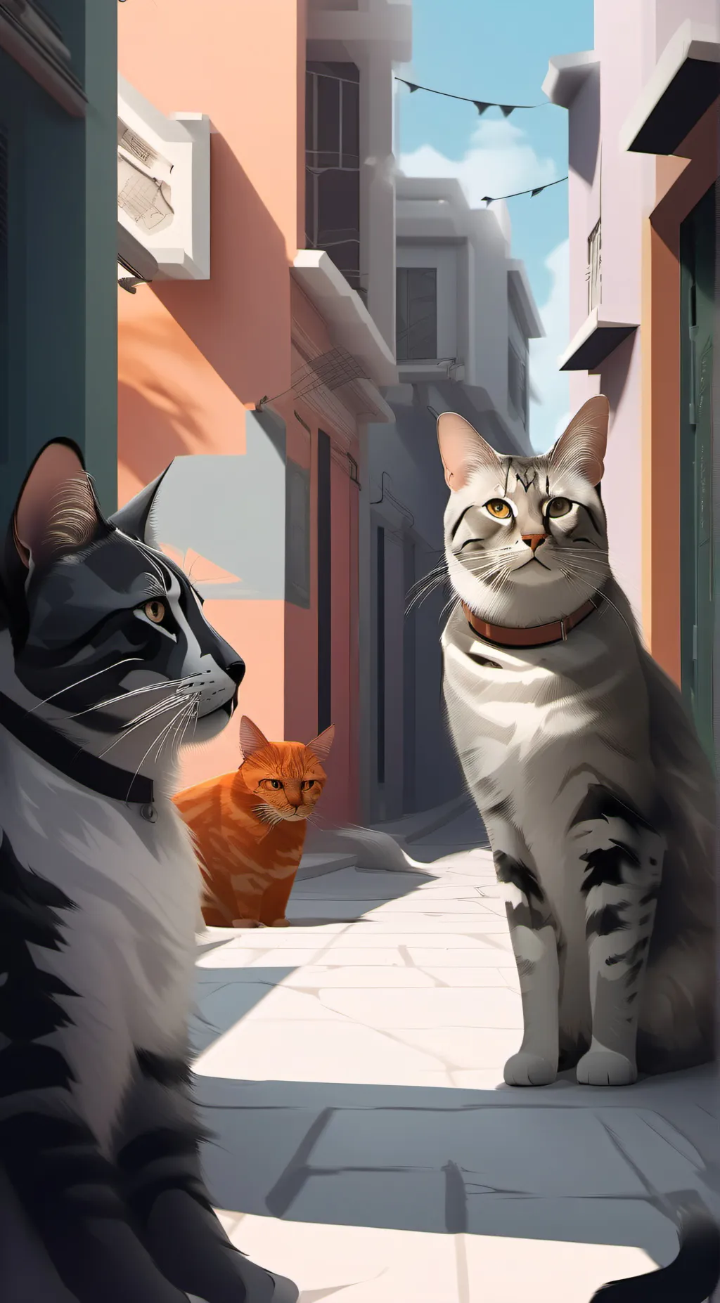 ai character: Copy Cat background