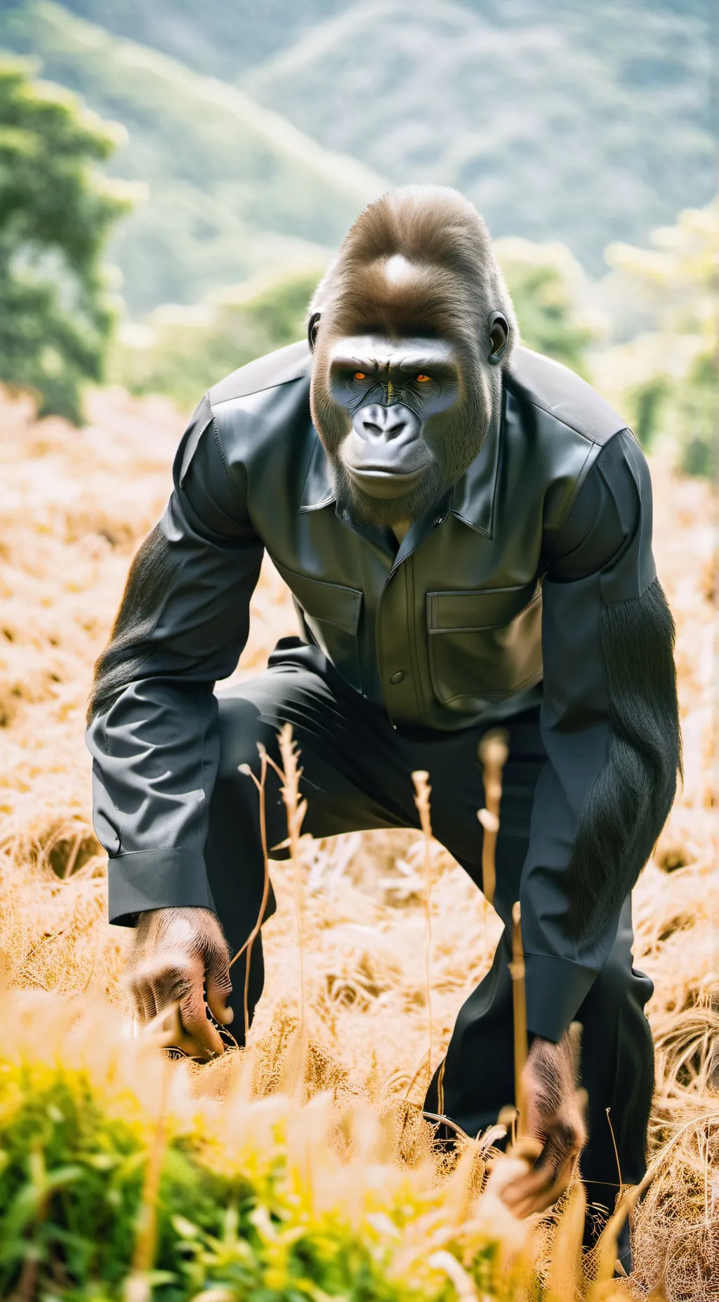 ai character: Maurice Frederick background