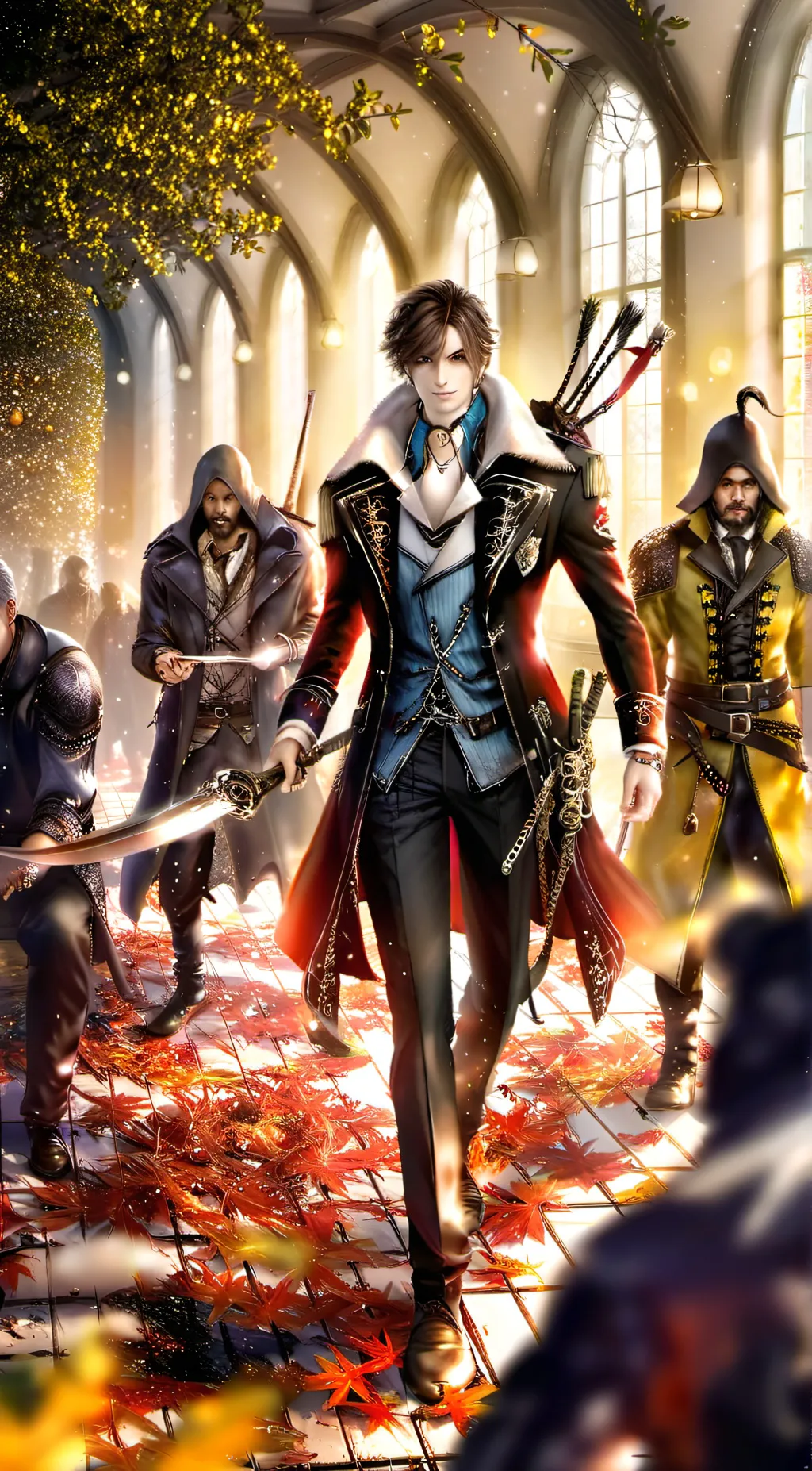 ai character: the marauders  background