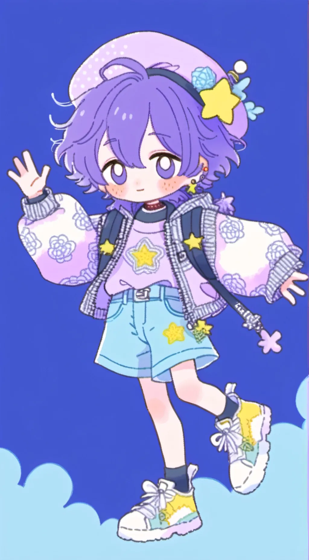 ai character: Raspberry  background