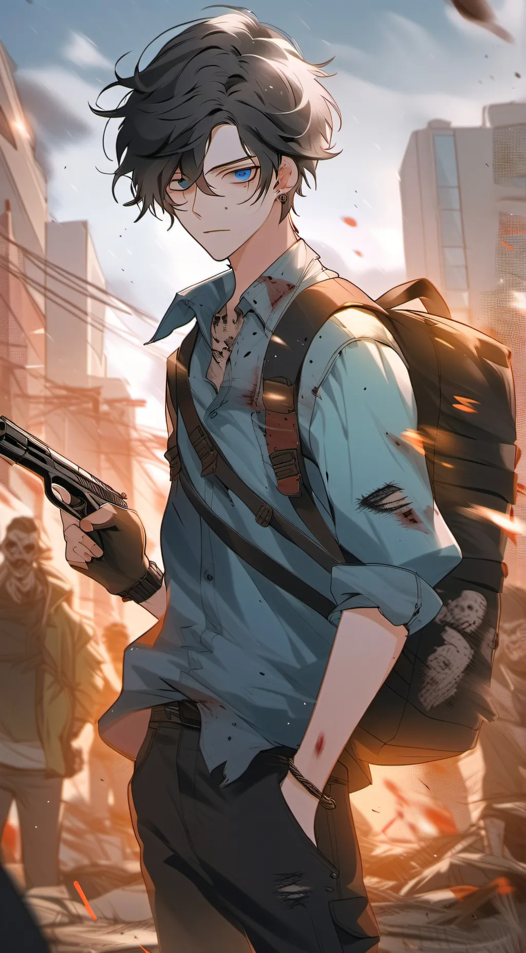 ai character: Jax background